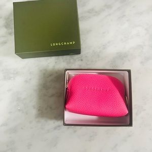 Longchamp Pink coin purse